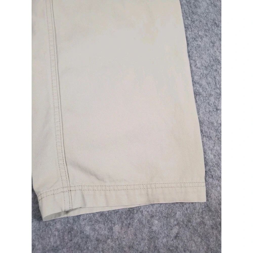 Y2K Levi's Cargo Pants Mens 33x30 Tan Khaki Loose Straight Baggy Cotton Utility
